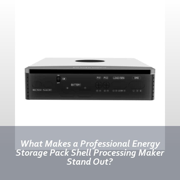 What Makes a Professional Energy Storage Pack Shell Processing Maker Stand Out?